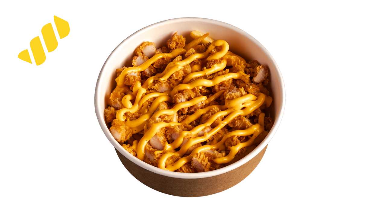 CHEESE TOP bowl with pasta