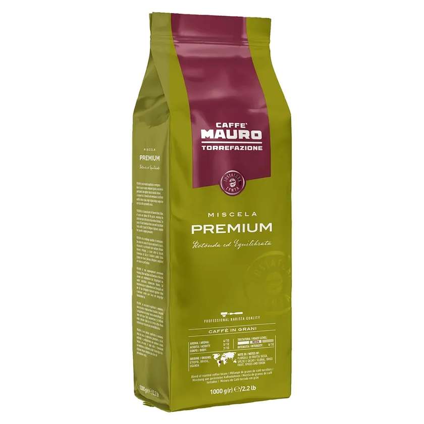 Καφές Espresso Mauro Premium 1000g σε κόκκους