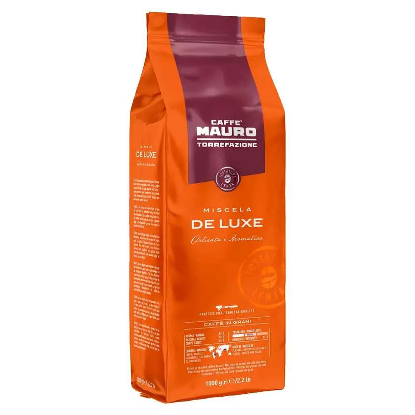 Καφές Espresso Mauro De Luxe 1000g σε κόκκους