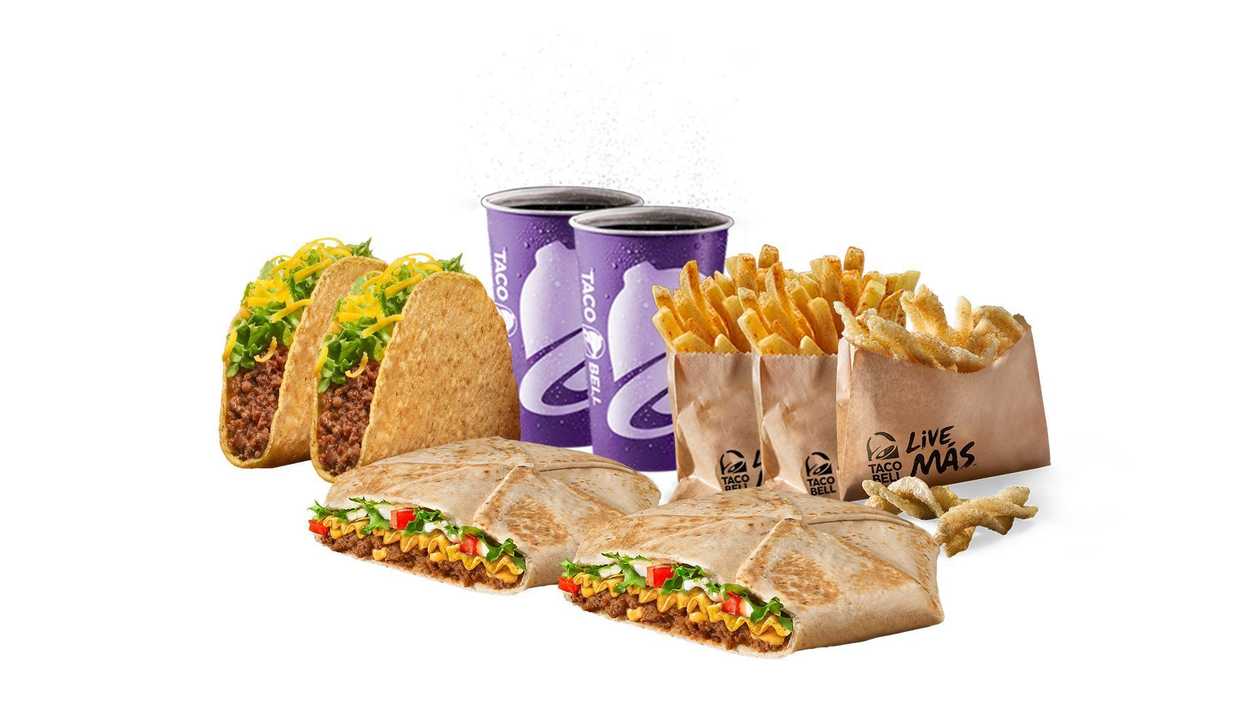 LIL Lay's Crunchwrap Double box