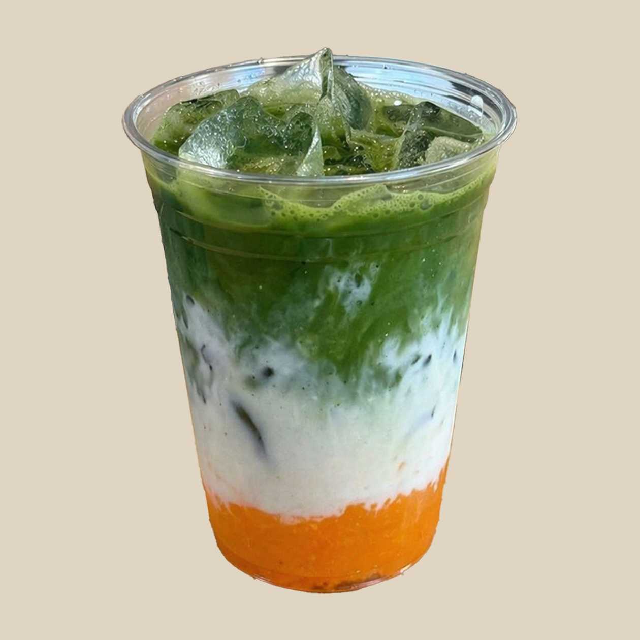 Peach Matcha