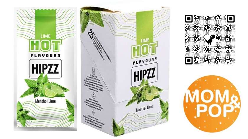 π Hipzz Heets Aroma Cards / Menthol Lime