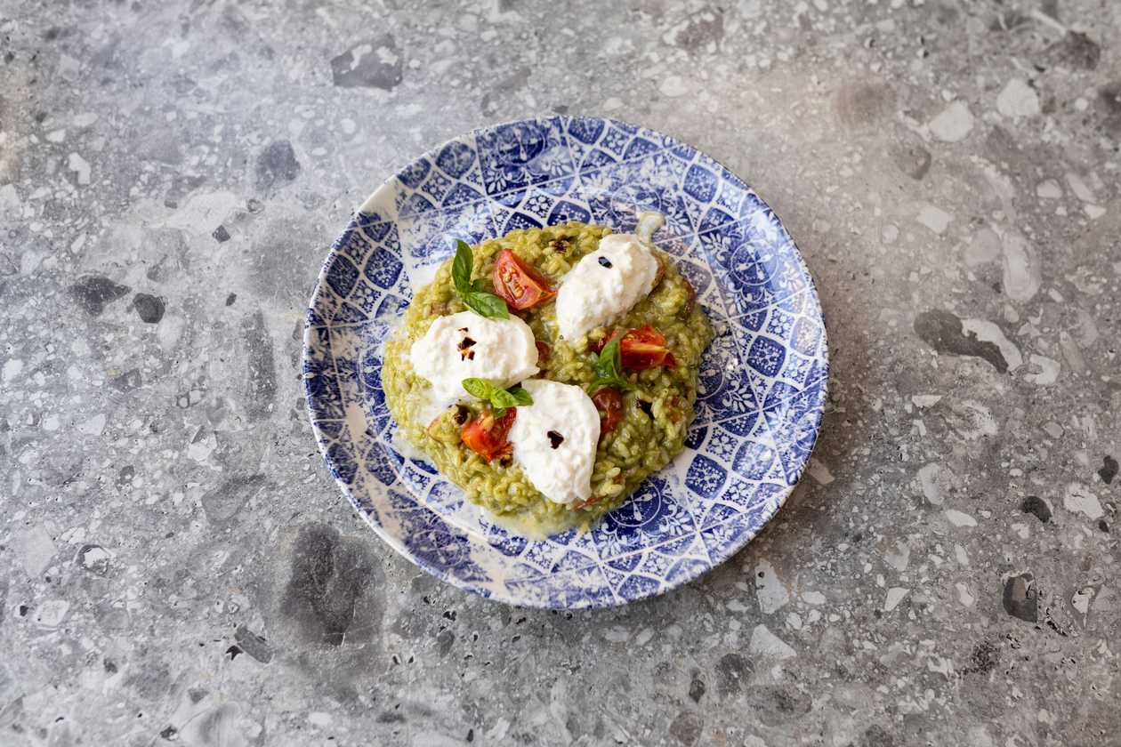Bloody Mary Risotto