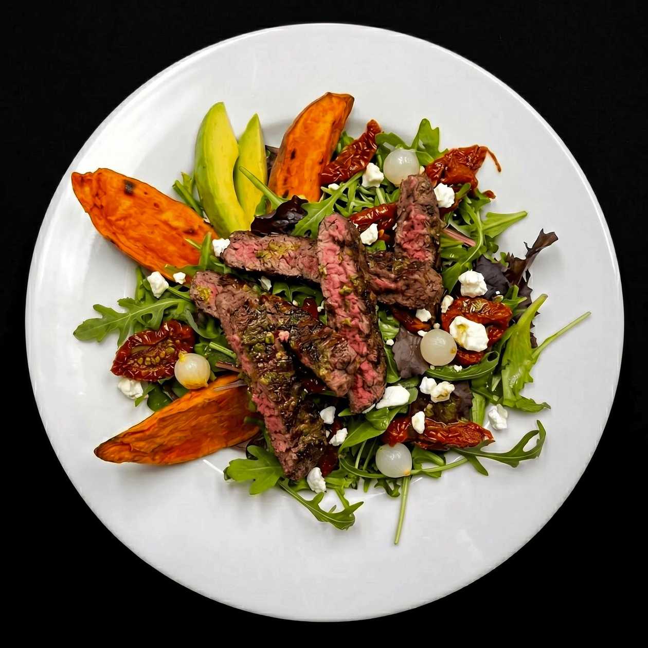Beef Chef Burger salad