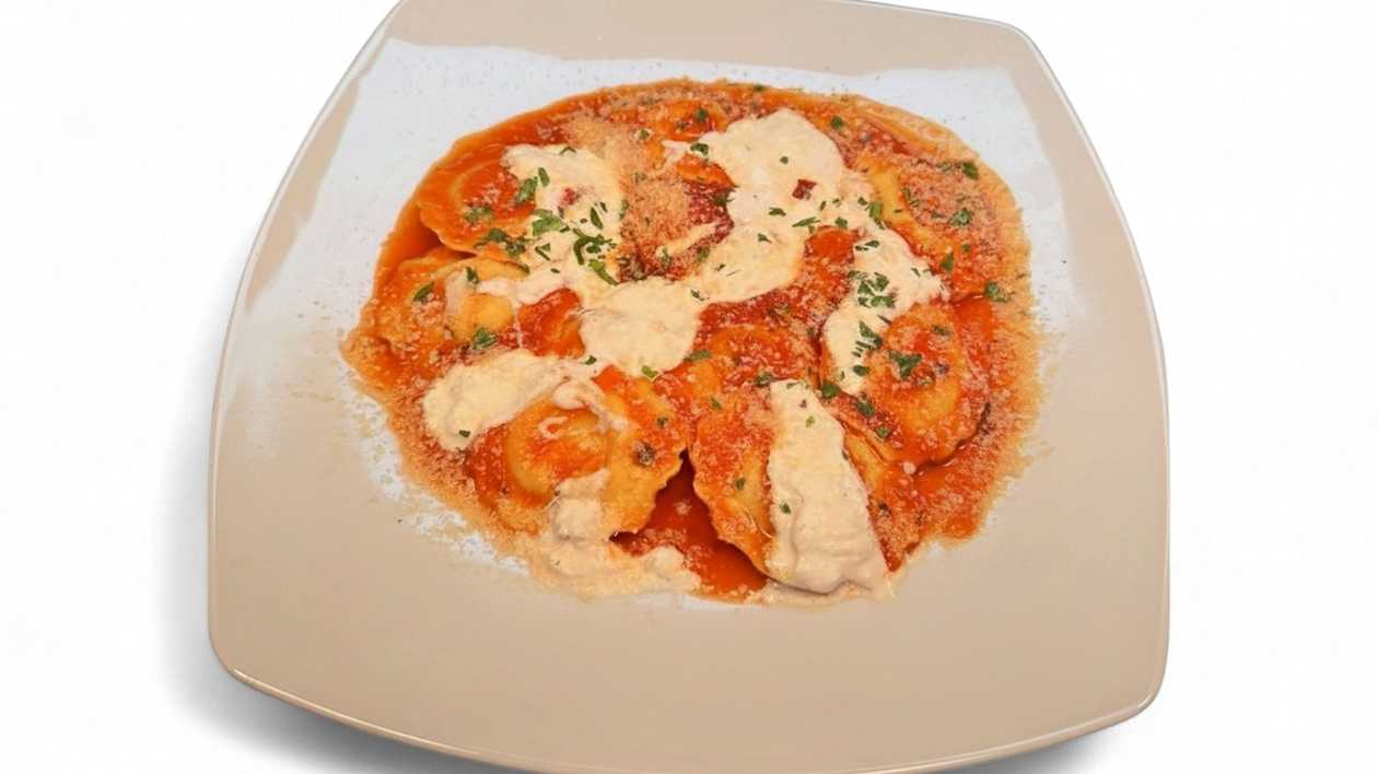 Ravioli with Burrata