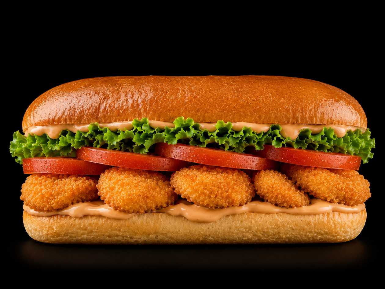 Chicken Nuggets Sandwich