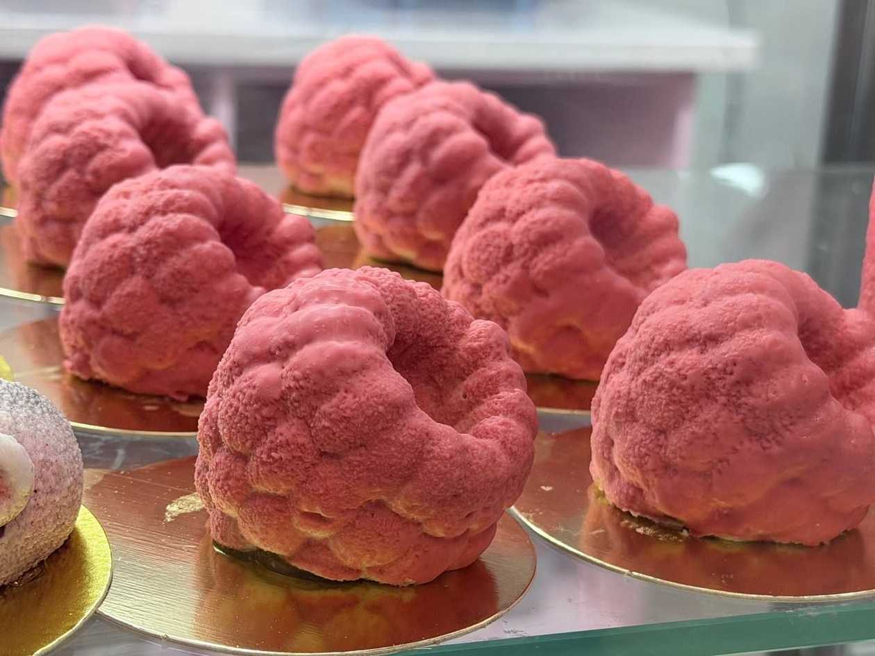 Pistachio Raspberry