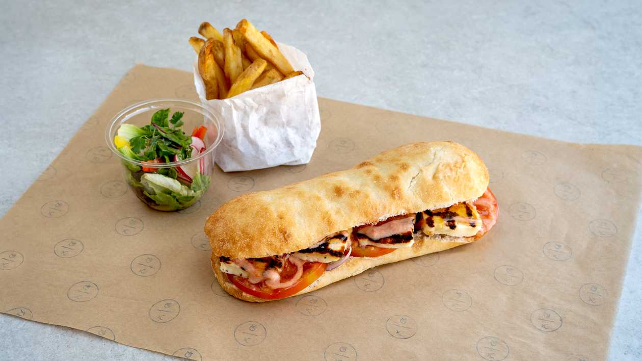 The Levantine Halloumi Panini
