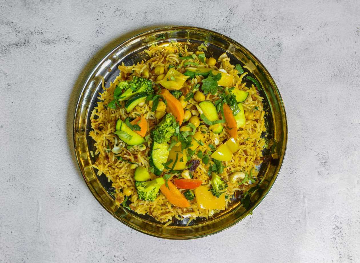 Biryani Vegetariano