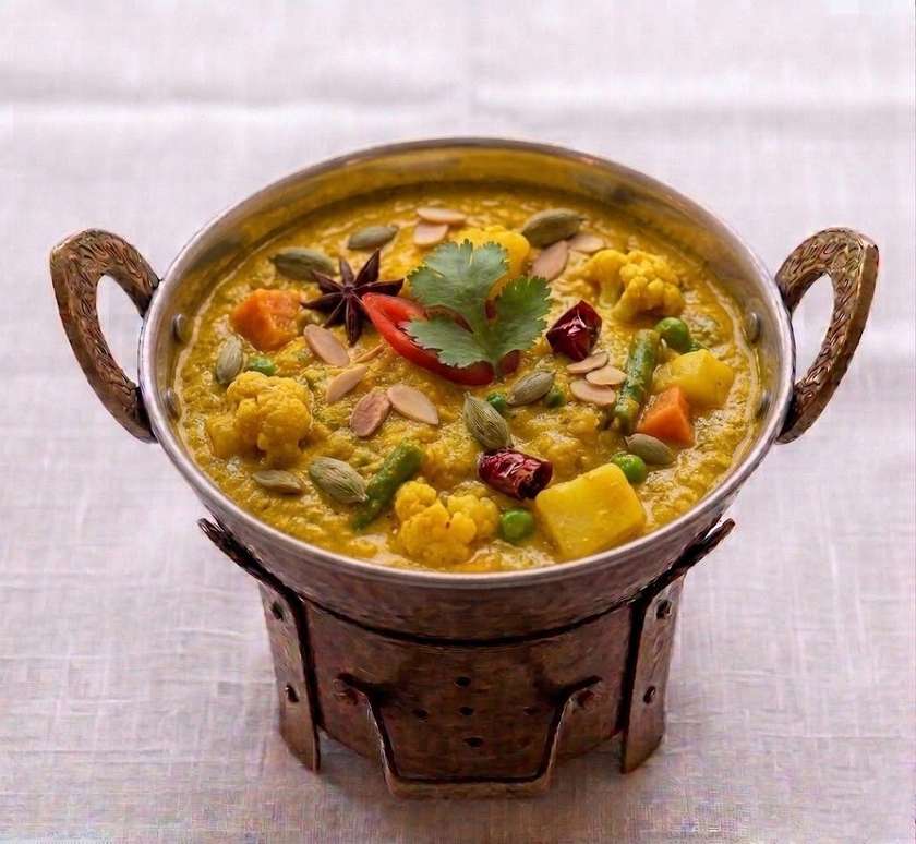 Caril de Vegetais Mistos