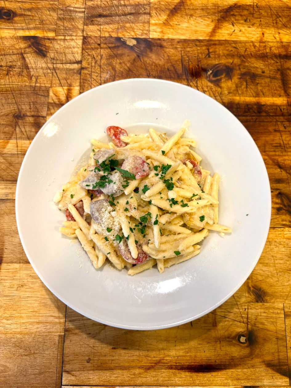 Pasta fresca salsiccia