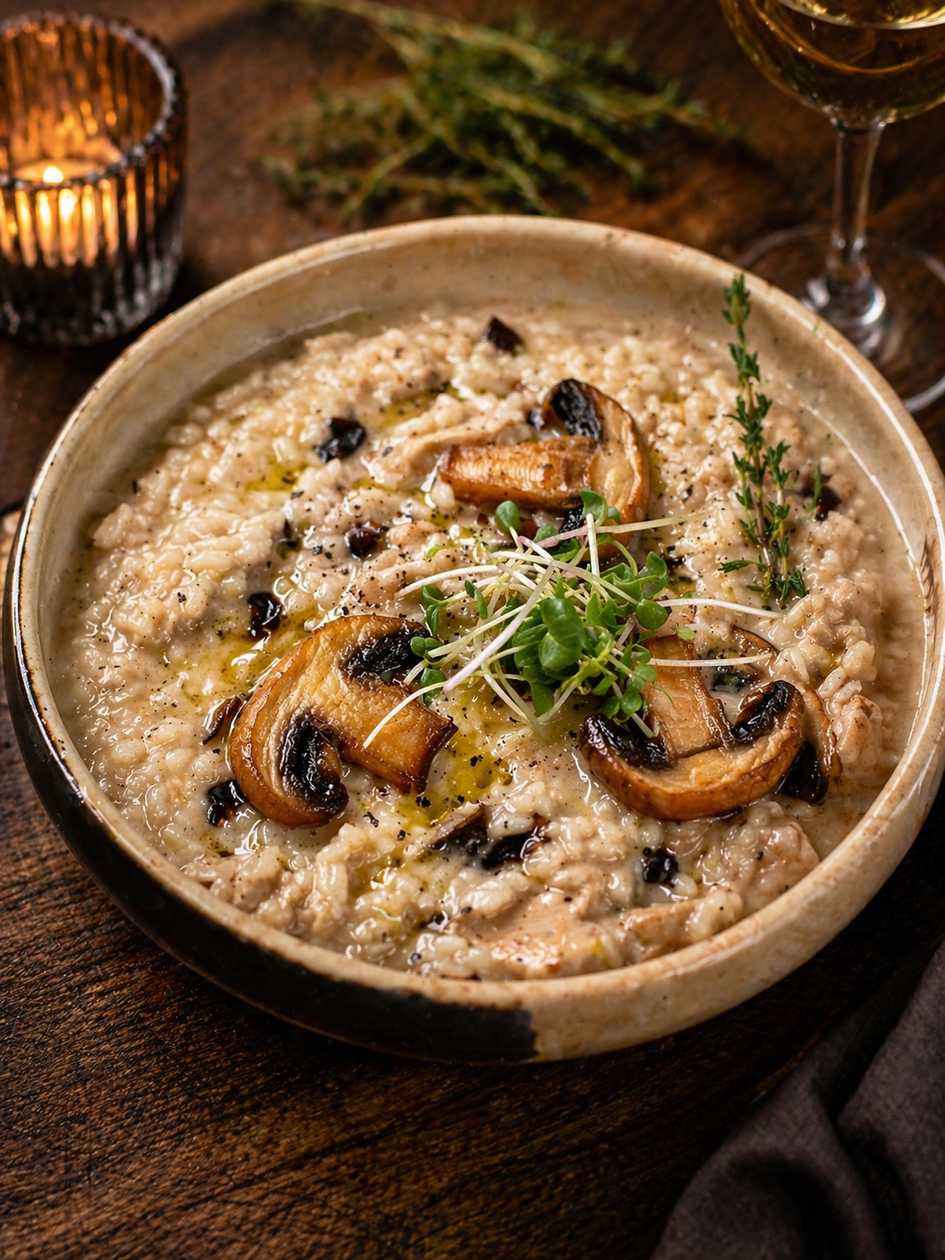 Chicken & Mushroom Risotto