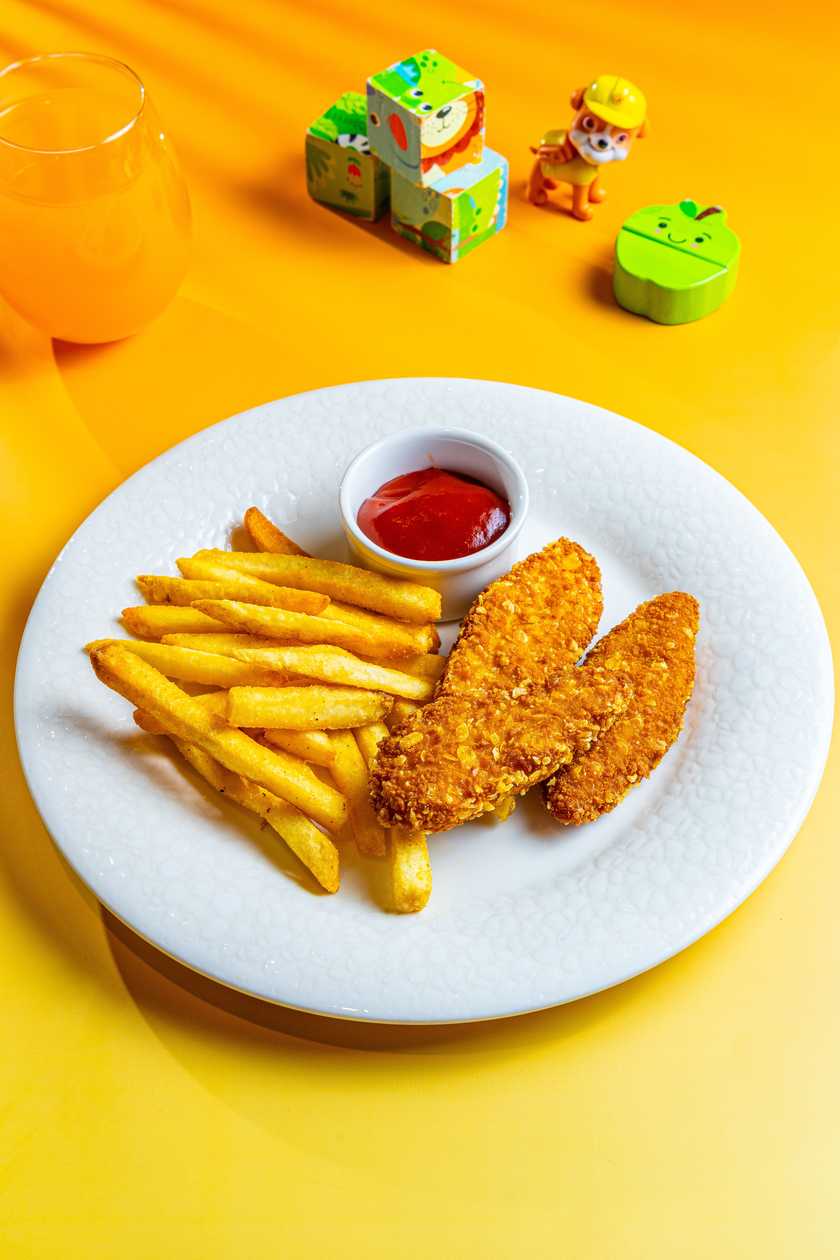 Fries with Nuggets