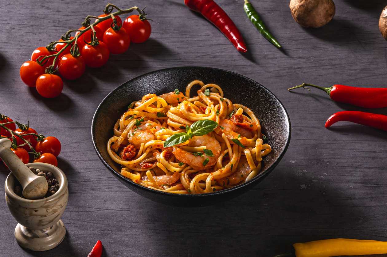 Pasta ar garnelēm (NEW)
