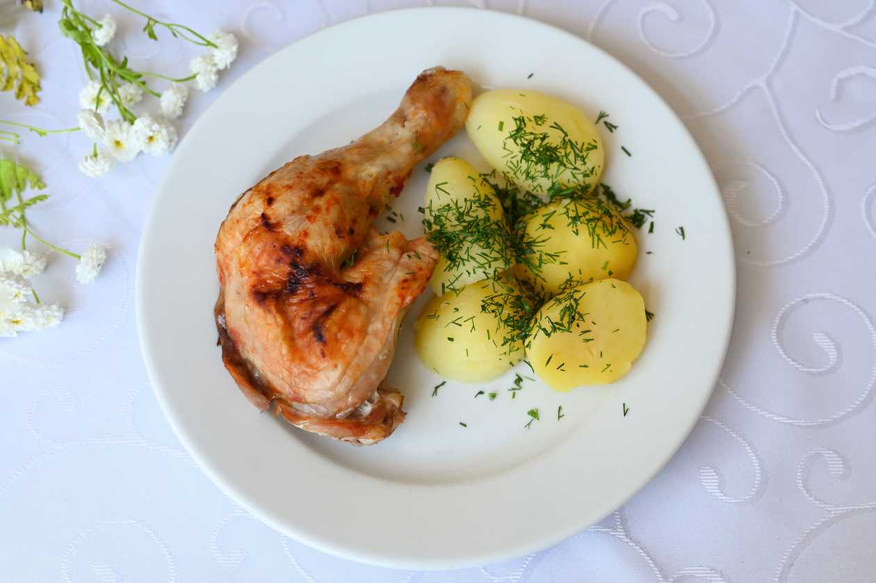 Roasted Chicken Leg