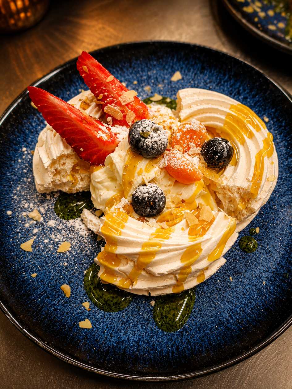 Crumbled Pavlova (lactose)