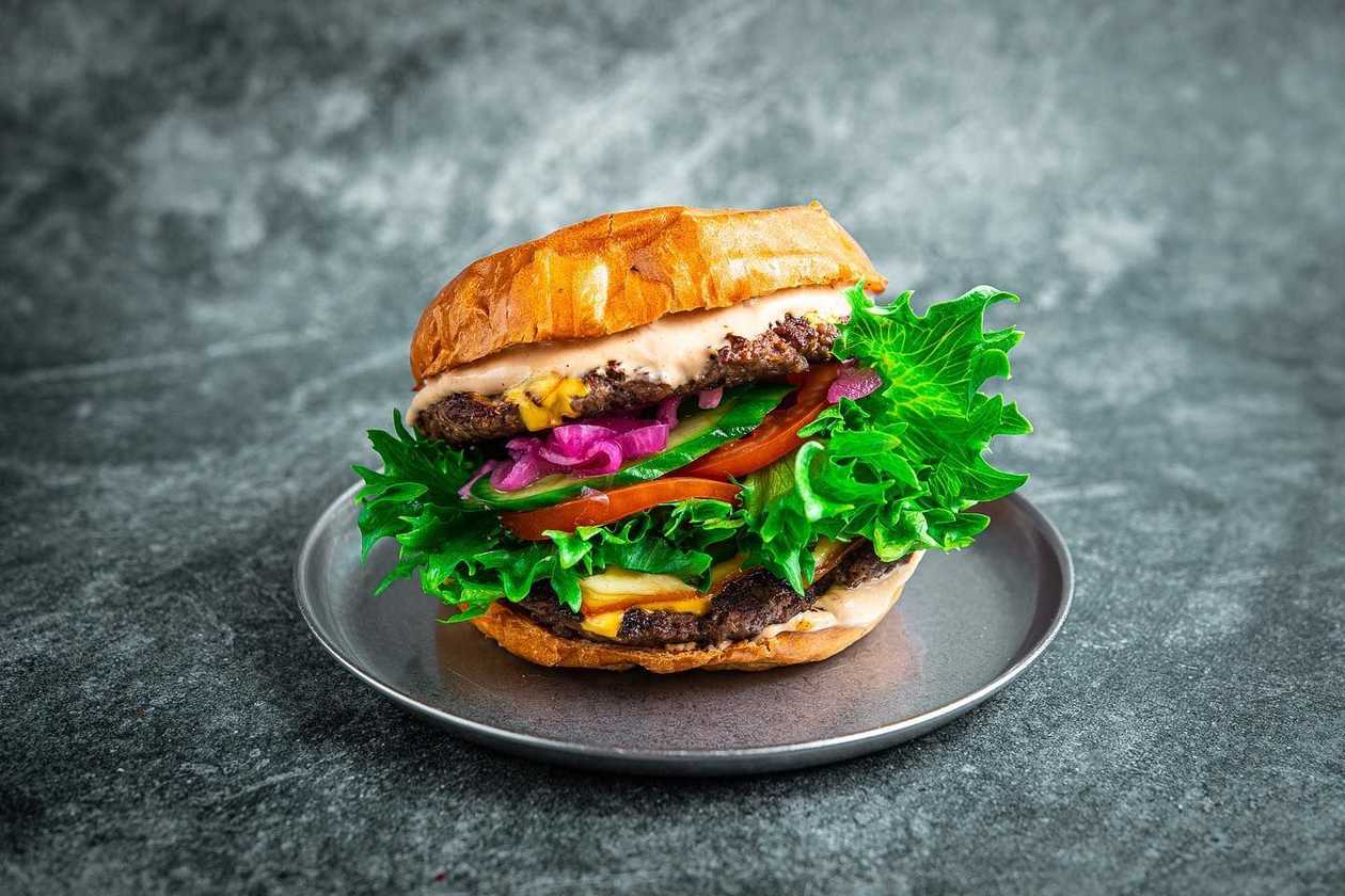 XL burger (Burger Kitchen)