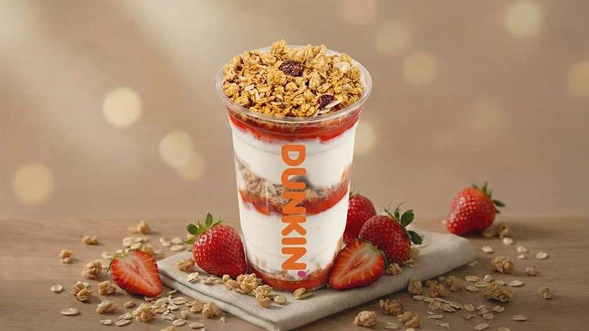 Granola & Strawberry Jam