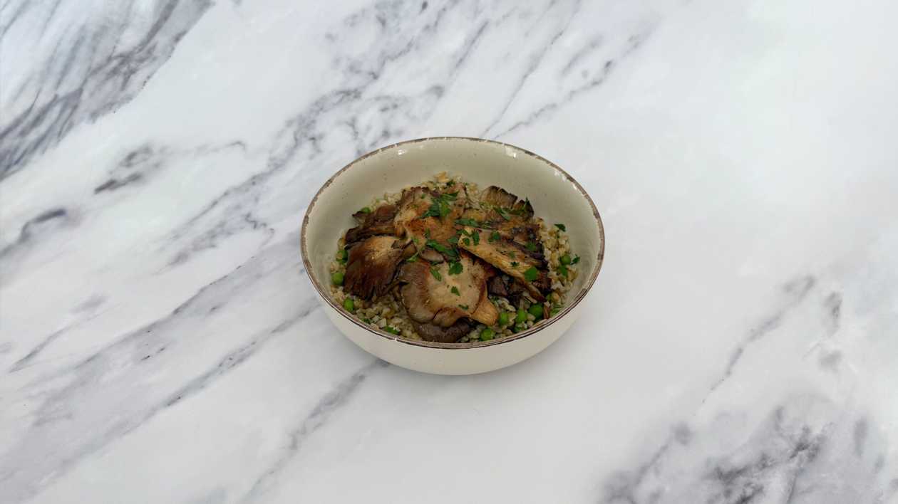 Freekeh & Oyster Mushroom (V)