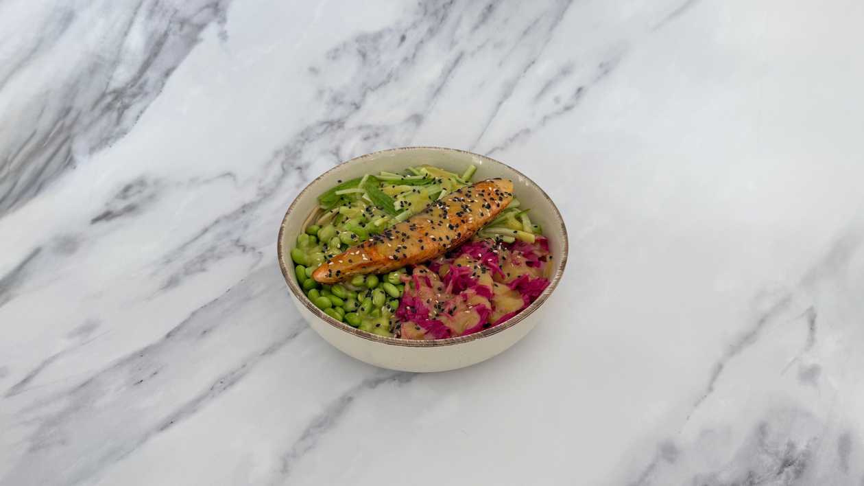 Salmon & Wholegrain Pasta