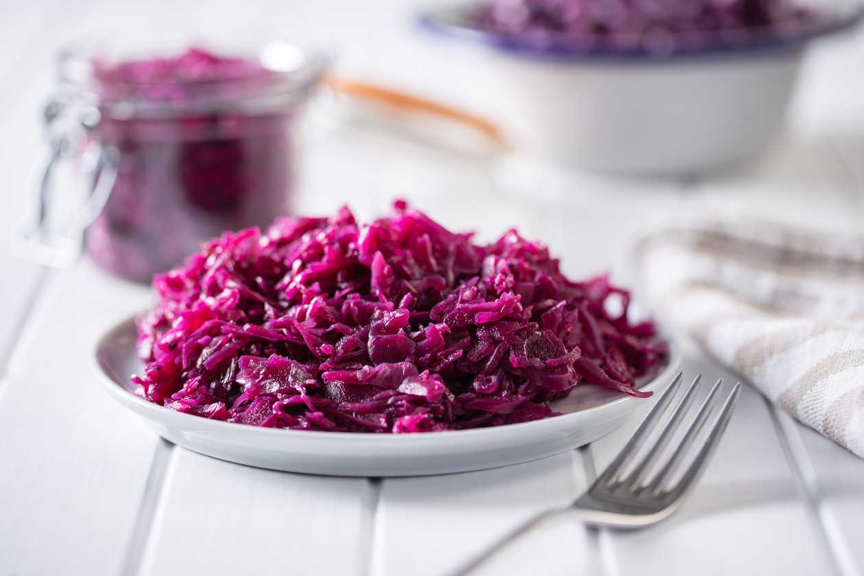 Red Cabbage Salad