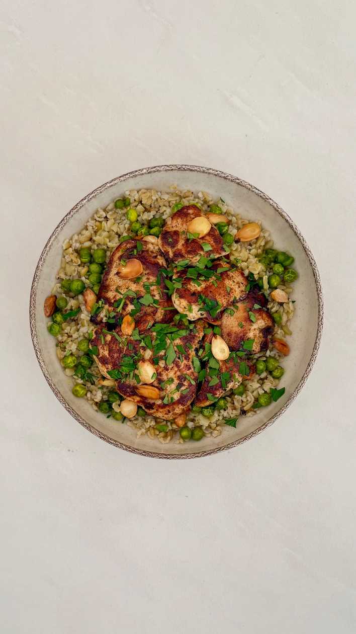 Mediterranean Chicken & Freekeh