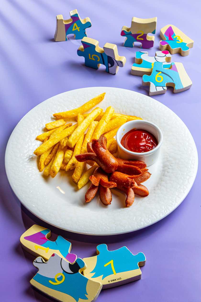 Fries with Sausages