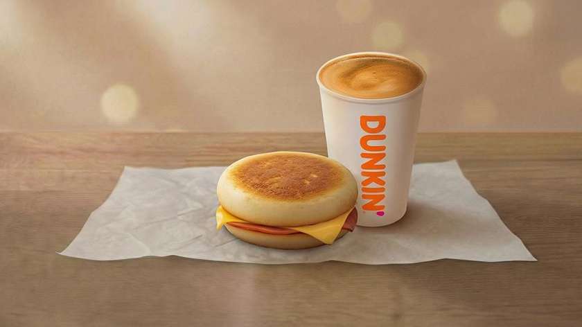 Toast with ham and cheese combo