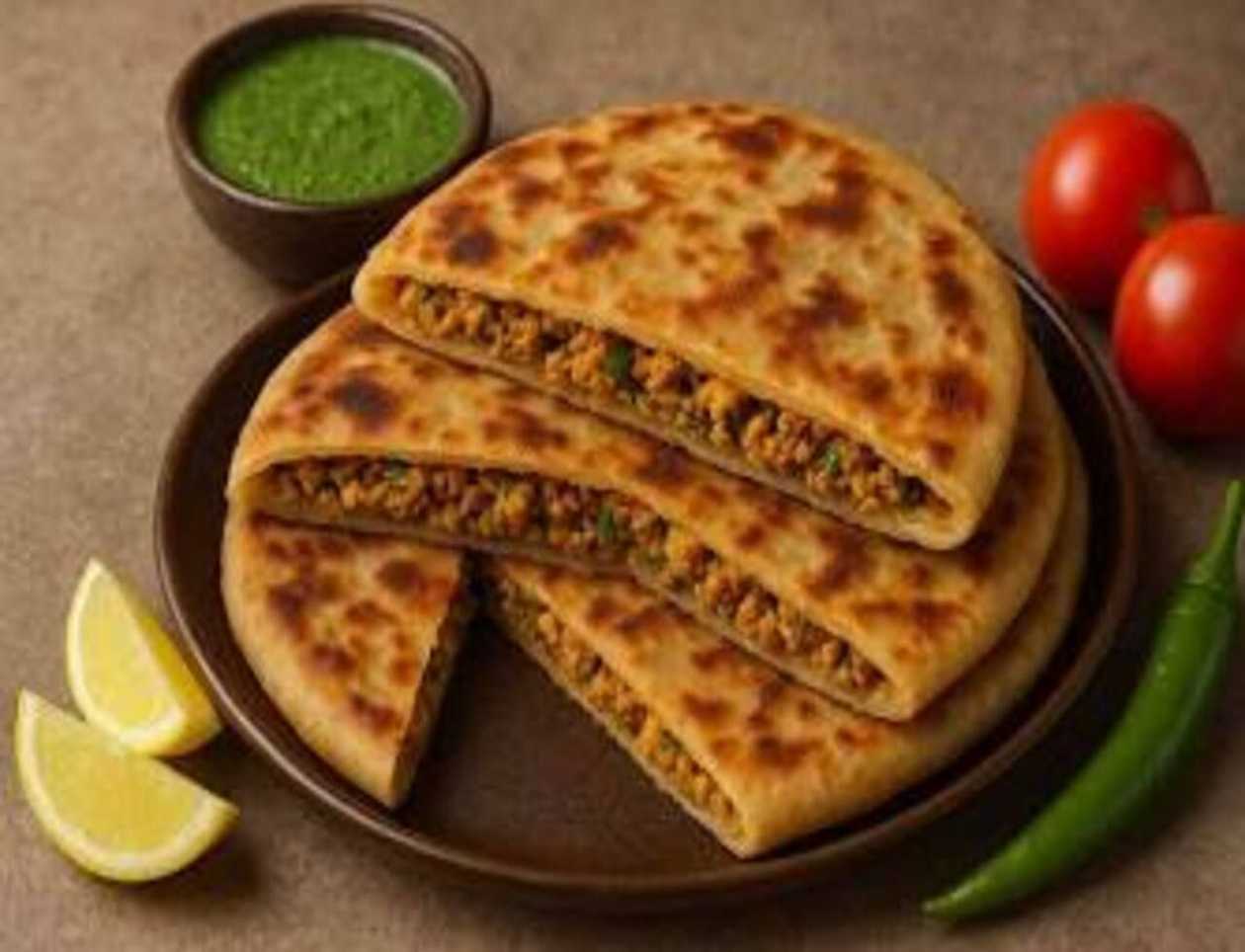 Parantha chicken