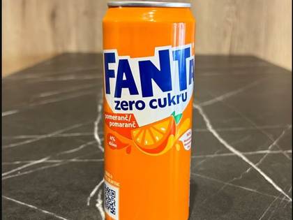 Fanta Zero Pomaranč