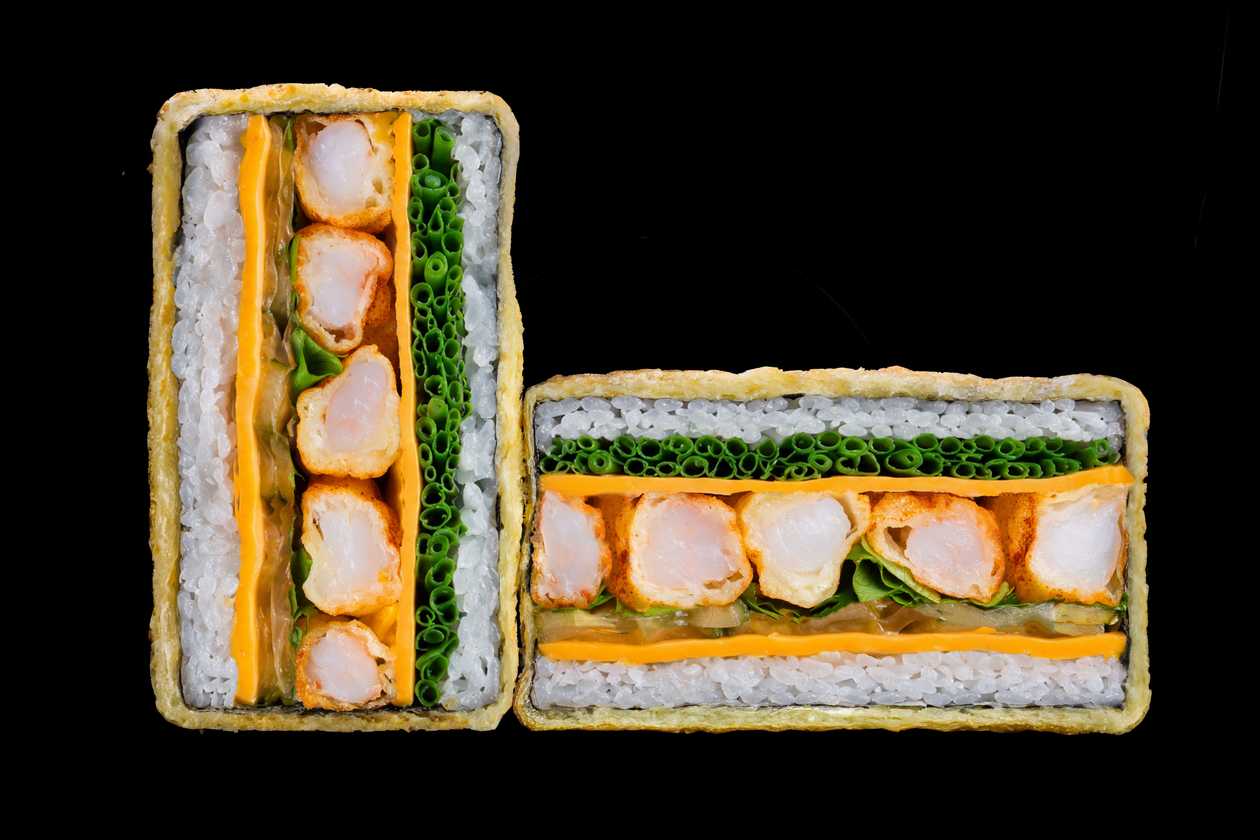 SUSHI BURGER EBI TEMPURA