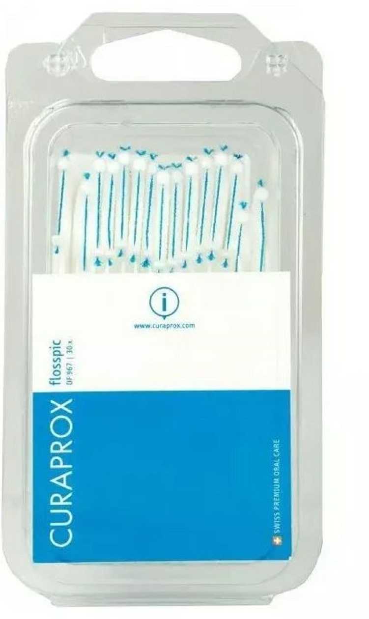 CURAPROX DF 967 Dental Floss on Plastic Holder 30 pcs