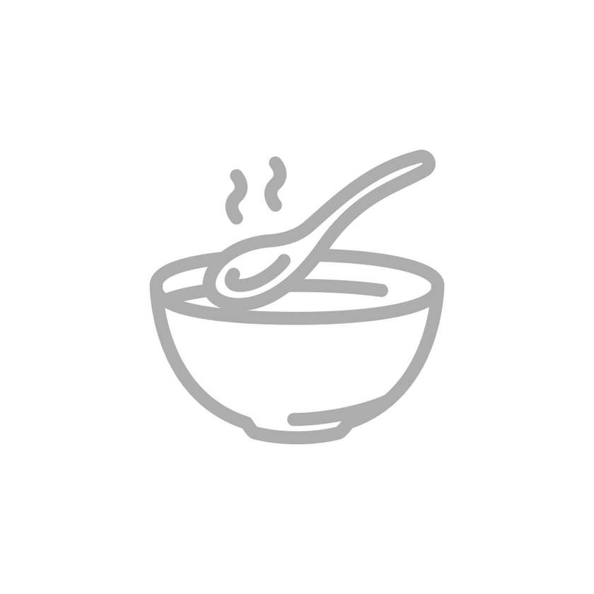 Chicken broth with noodles and vegetables
