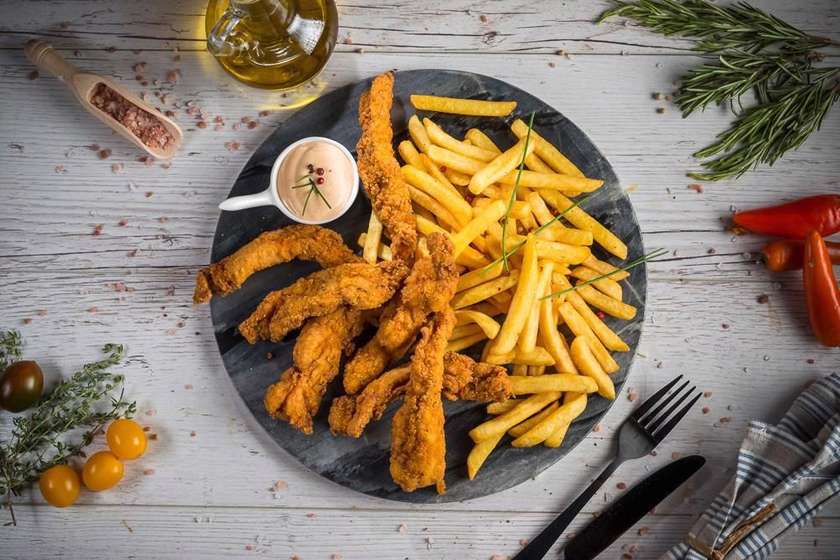 Crispy Chicken Breast Menu  - 7 pcs.