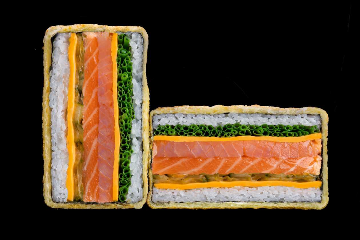 SUSHI BURGER SAKE KUNSEY