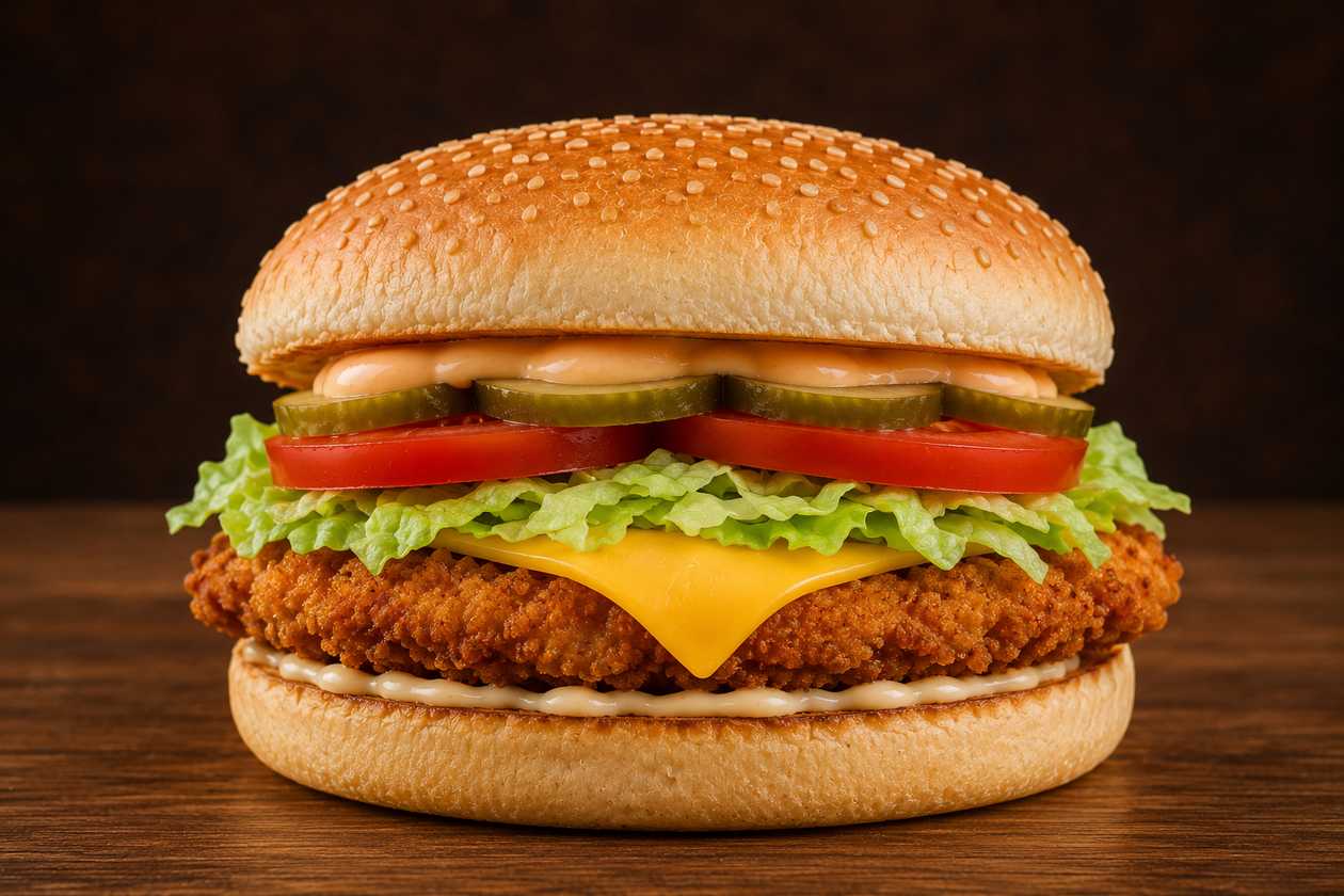 🍔Crunchy Chicken Hamburger Champion