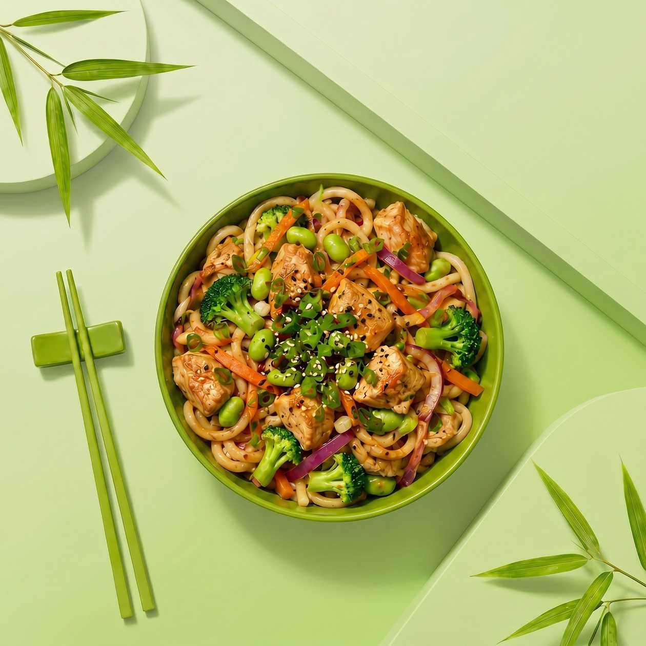 Wok Udon Pui Sos Taiwanez