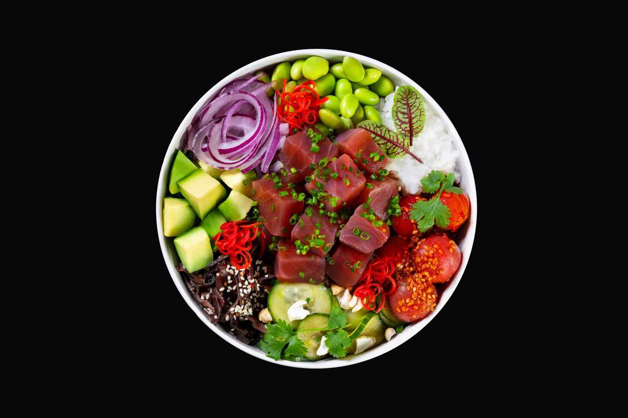 ASIAN MAGURO POKE BOWL