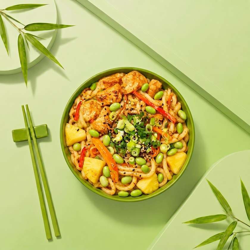 Wok Udon Pui Sos Cremos Stridi