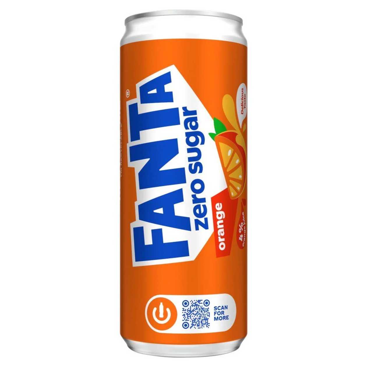 Fanta Pomaranczowa zero 0,33 L