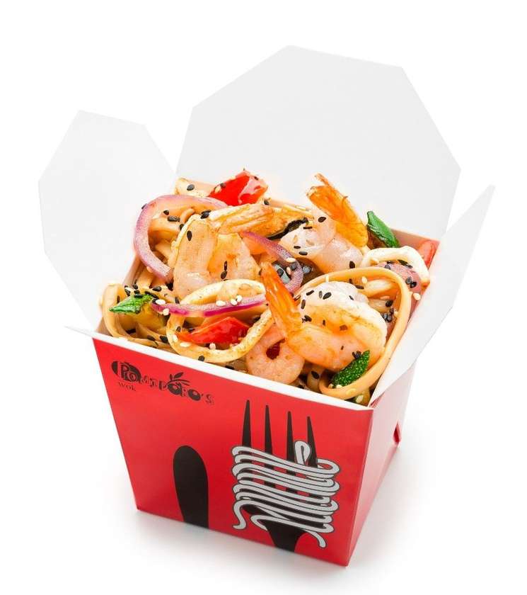 WOK Пшенична з Морепродукрами