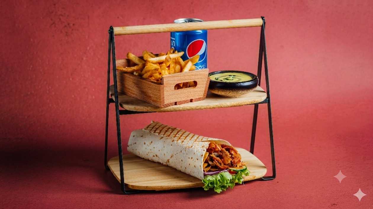 Chicken kebab combo