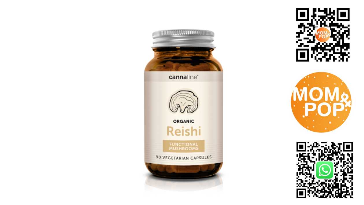 Cannaline Reishi Functional Mushrooms, 90 Capsules