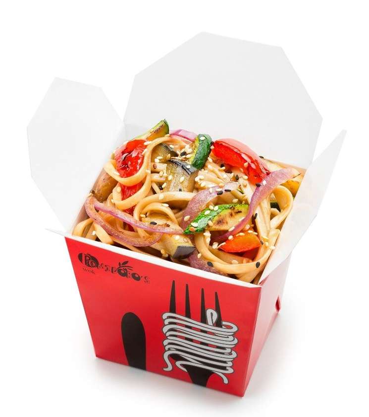 WOK Пшенична з Телятиною