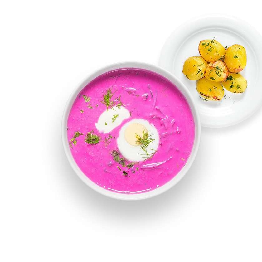 Cold Soup with Potatoes (Veg)