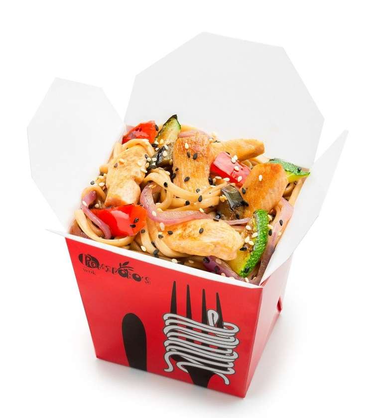 WOK Пшенична з Куркою