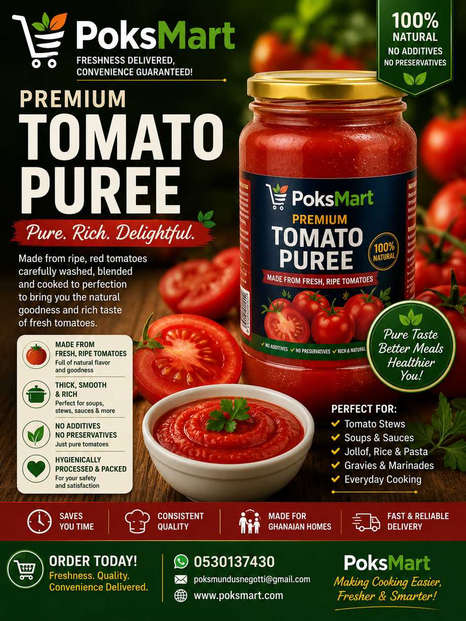 🍅 PoksMart Fresh Tomato Purée 🍅