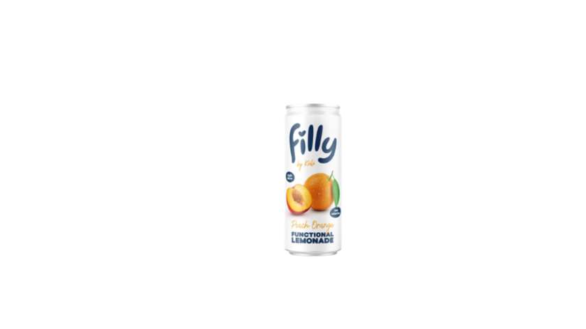FILLY Orange-Peach Prebiotic Carbonated Drink 355ml