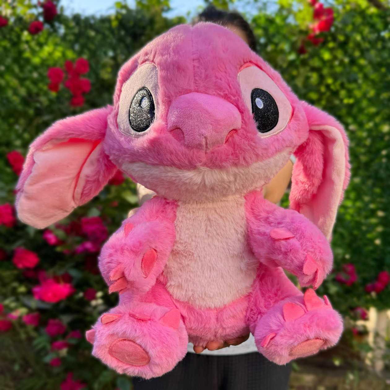 Soft plush toy Stitch pink (32cm)