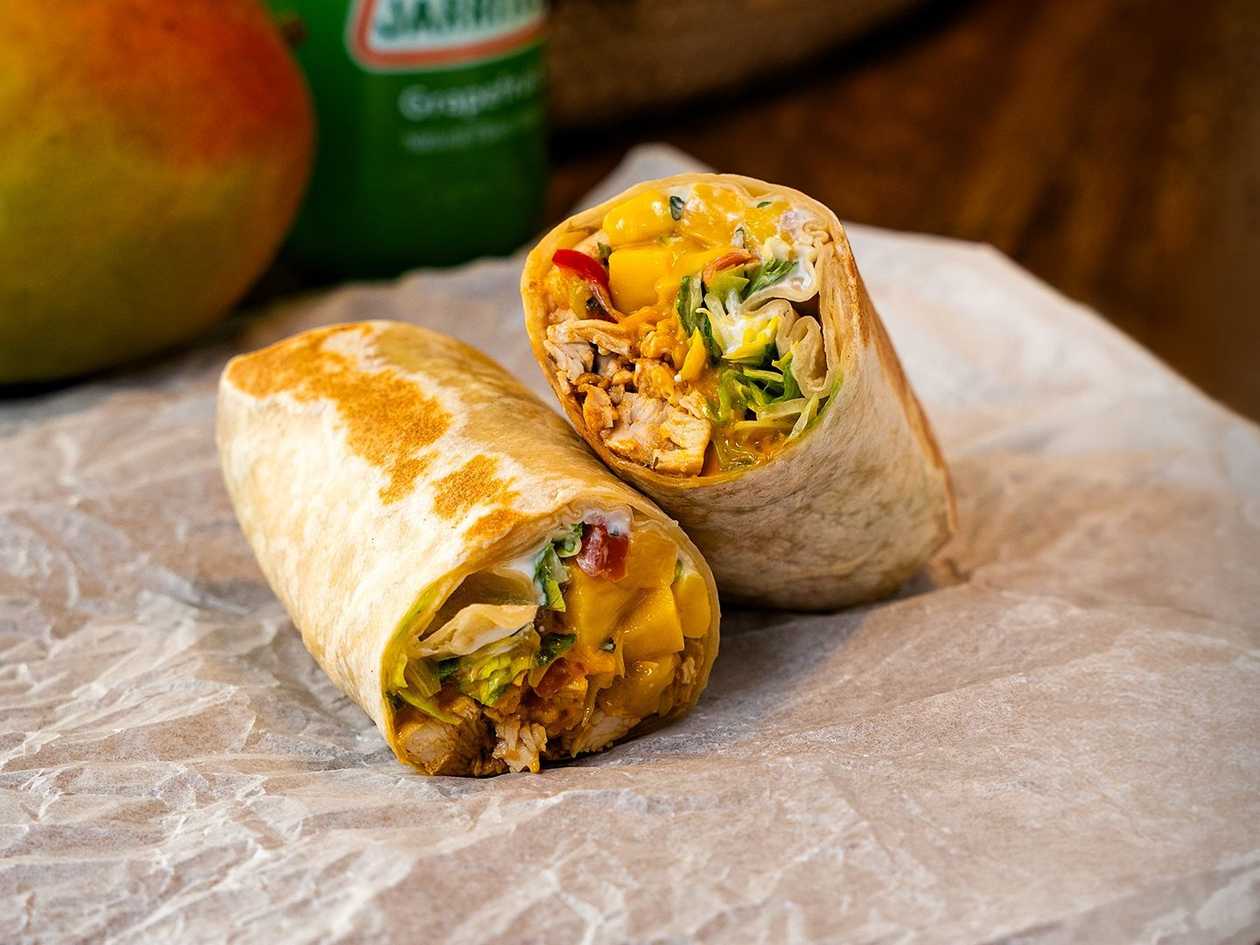 Spicy Mango Burrito